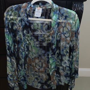 Free People short chiffon duster